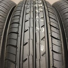 【新品】2025年製 YOKOHAMA BluEarth-Es ES32 155/70R13 75S 13インチ 夏タイヤ 4本 ピクシスエポック ミライース等　(MTZ606)クレジットカード QRコード決済可能の画像