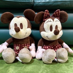 ミッキー&ミニー ぬいぐるみ