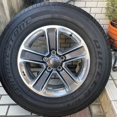 ジープラングラー　サハラ純正ホイール・タイヤ5本セット