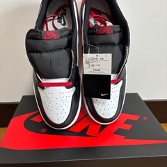 完売品　
Nike エアジョーダン 1 Retro Low OG Black Toeの画像