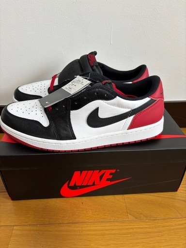 完売品　
Nike エアジョーダン 1 Retro Low OG Black Toe