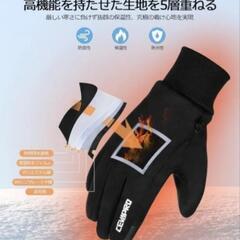 新品タグ付き！Cevapro アウトドア スキー バイク グローブ 手袋 Lの画像