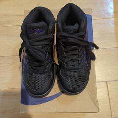 アシックス asics 19cm バスケットシューズ ジュニアの画像
