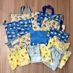 【ハンドメイド未使用品】通園・通学グッズ
