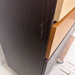  24009  4段 8杯 チェスト　幅118cm 中村敬木工   ◆大阪市内・東大阪市他 6,000円以上ご購入で無料配達いたします！◆ ※高槻・枚方方面◆西宮・尼崎方面◆生駒方面　それぞれ条件付き無料配送あり！            の画像