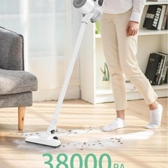 【新品】掃除機 コードレス 38000pa強力吸引 サイクロン スティッククリーナーの画像