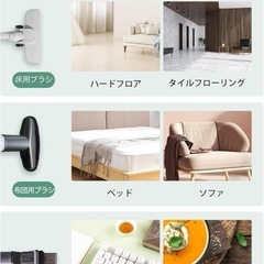 【新品】掃除機 コードレス 38000pa強力吸引 サイクロン スティッククリーナーの画像