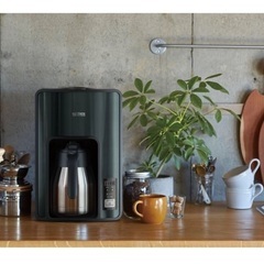 ★美品　THERMOS 真空断熱ポットコーヒーメーカー ECH-1001 BKの画像