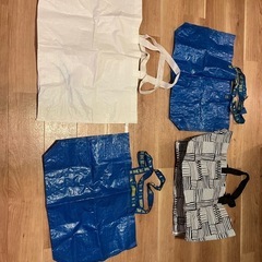IKEA 大容量ショッピングバッグ　4個セット
