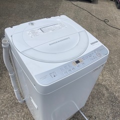 s/8 全自動電気洗濯機 ES-GE6C-W SHARP