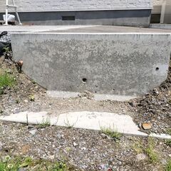 L字ブロック コンクリートブロック  土留め