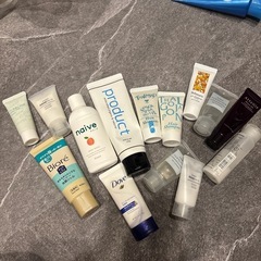 洗顔やメイク落としの画像