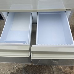 シャープ 両開きノンフロン冷凍冷蔵庫 SJ-W411E-N