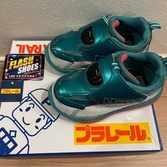 【お譲り先決定】プラレール　はやぶさスニーカー　15センチ