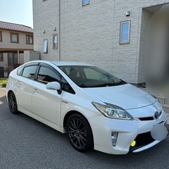 車検満タン　30プリウス　後期S 純正フルセグナビ　タイヤ新品　バックカメラ　自動車税込みの画像