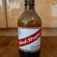Red Stripe レッドストライプ　空き瓶　ジャマイカ　ボブ...