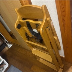 ※6/1処分予定　ベビーチェアの画像
