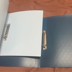 A4リングファイル　2冊の画像