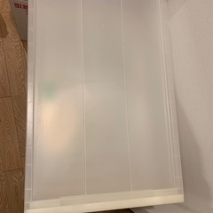 （お譲り決定）無印良品収納ケースの画像