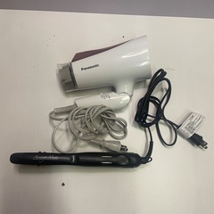ドライヤーとヘアアイロンのセット
