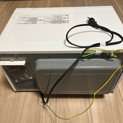 【無料】Panasonic単機能レンジ 22L ホワイト NE-EH227-Wの画像