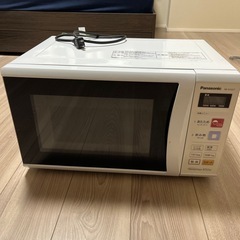 【無料】Panasonic単機能レンジ 22L ホワイト NE-...