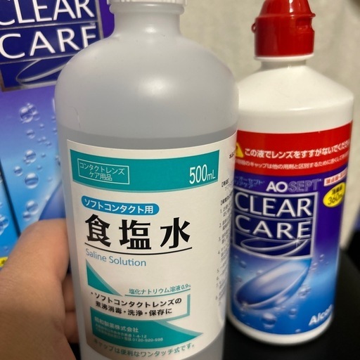 コンタクトレンズ 洗浄液 AOセプトクリアケア 360ml (コンタクトケア用品)