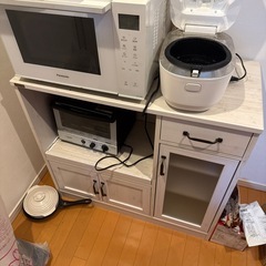 食器棚※レンジ炊飯器トースターはつきません！　の画像