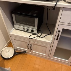 食器棚※レンジ炊飯器トースターはつきません！　の画像