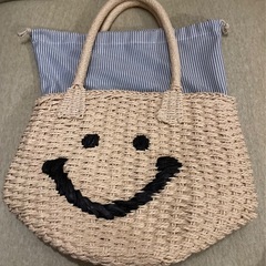 ニコちゃんバッグの画像