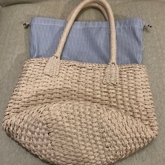 ニコちゃんバッグの画像