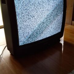 ブラウン管テレビ　SHARP　25C-AF7　差し上げます　7/31までの画像