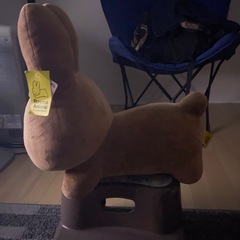 ミッフィーみたいなん顔のうさぎのぬいぐるみの画像