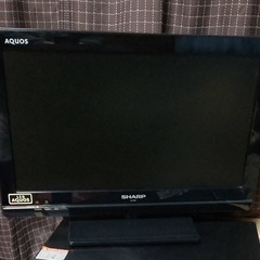 19型テレビ(AQUOS)