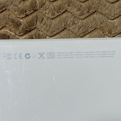 apple mac book Apple MacBook アップル　マックブック　2007年製　A1181 ノートパソコン　ジャンク品　電源コード無しの画像