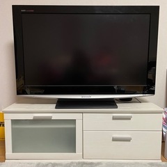 テレビ台　ホワイト　