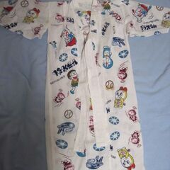 ◆ 子供浴衣 男子 ドラえもん柄 着丈８２ｃｍ  ◆