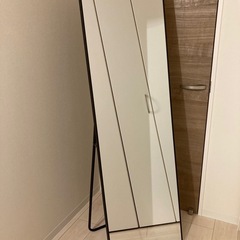 全身鏡 スタンドミラー  高さ160cm 幅50cmの画像