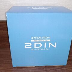 【新品同様】 MAXWIN 2DIN004 オーディオディスプレイ