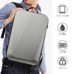 ★USB充電ポート★ 大容量 バックパック ロック付 軽量 黒 ...
