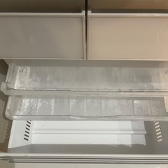 美品　日立 R-XG43K 冷蔵庫 430L ホワイトの画像
