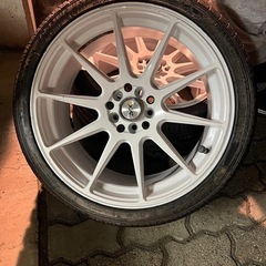 XXR527タイヤホイールセット18インチ4本
