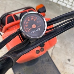 取引き終了　ズーマー　オレンジ　不動車の画像
