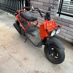 取引き終了　ズーマー　オレンジ　不動車の画像