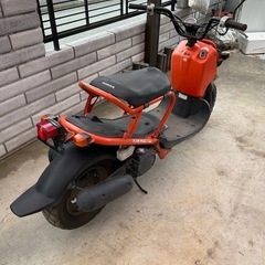 取引き終了　ズーマー　オレンジ　不動車の画像