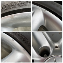 交渉可！ベンツ純正18インチ ホイールセット 8.5J 9.5J ET35 ET40の画像