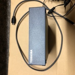 TOSHIBA外付けHDDの画像