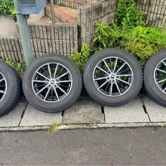 【美品】SUV専用スタッドレスタイヤ(ホイール付)17インチ