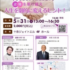 【5月31日(土)13:00-16:30北区倫理経営講演会のお知らせ】