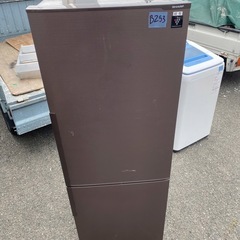 NO B252 🌈福岡市内配送設置無料✨🌈シャープ SHARP プラズマクラスター冷蔵庫 （271L・右開き） ブラウン系/ダークウッド SJ-PD27A-Tの画像